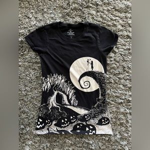 Nightmare Before Christmas two sided tshirt XS